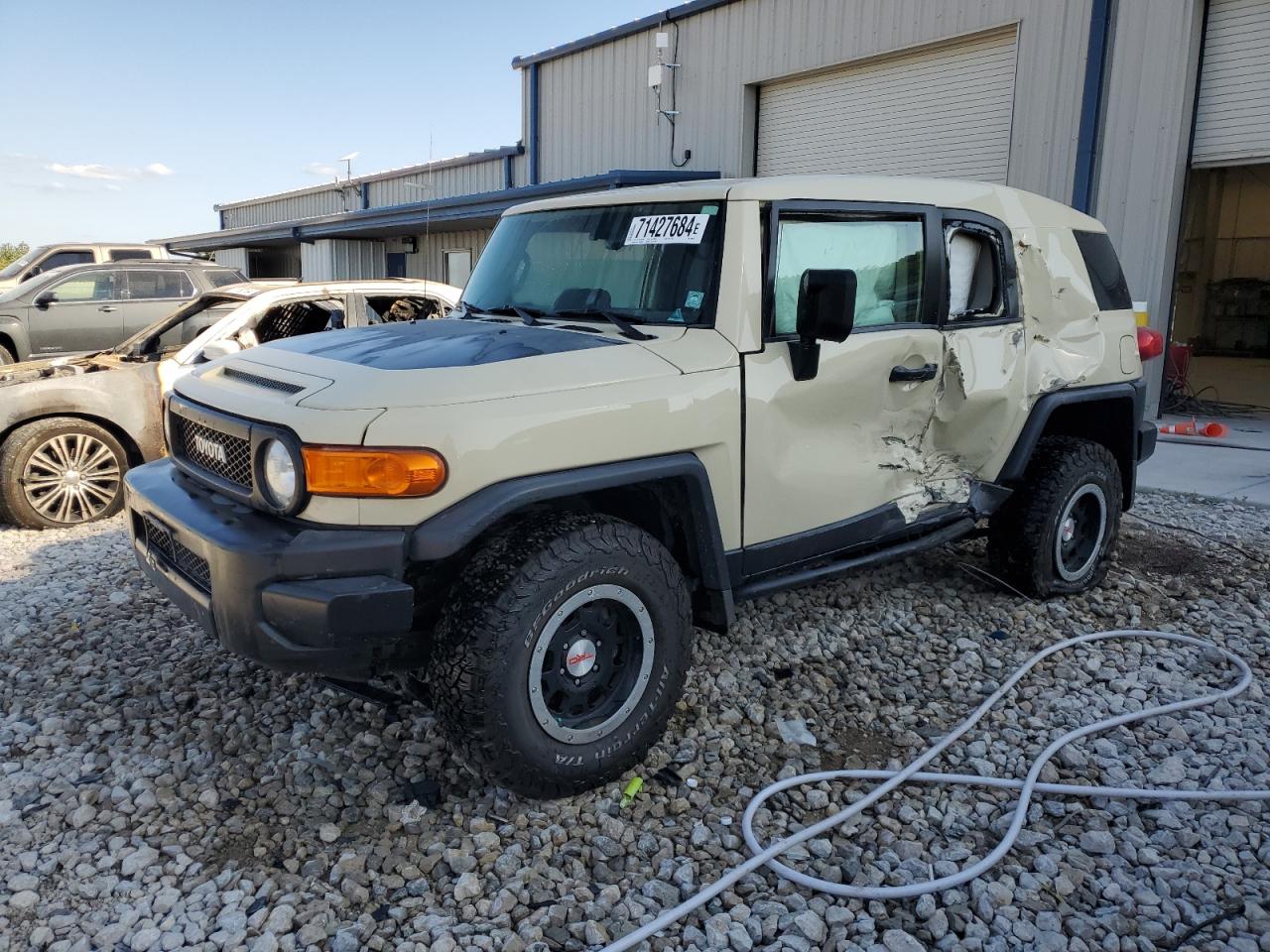 2010 Toyota Fj Cruiser VIN: JTEBU4BF6AK094618 Lot: 71427684