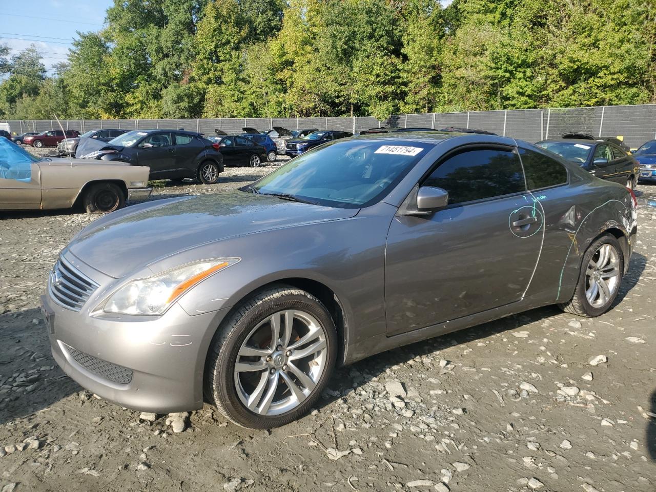 2009 Infiniti G37 VIN: JNKCV64F09M654887 Lot: 71451794