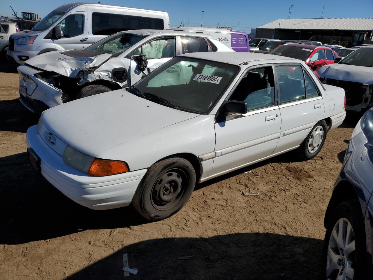 1994 Ford Escort Lx VIN: 3FARP13J4RR122084 Lot: 73184804