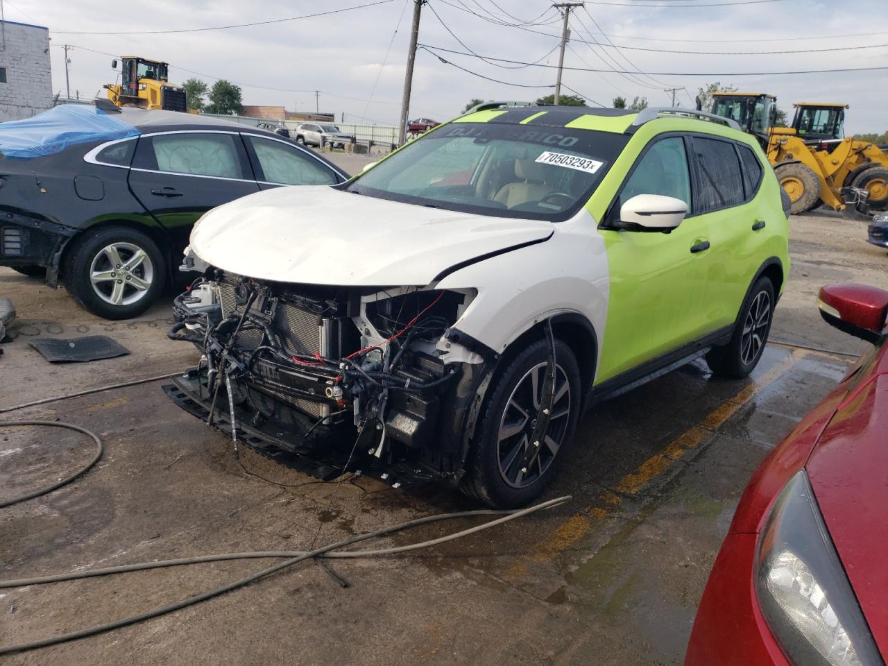 2017 Nissan Rogue S VIN: JN8AT2MV6HW255181 Lot: 70503293