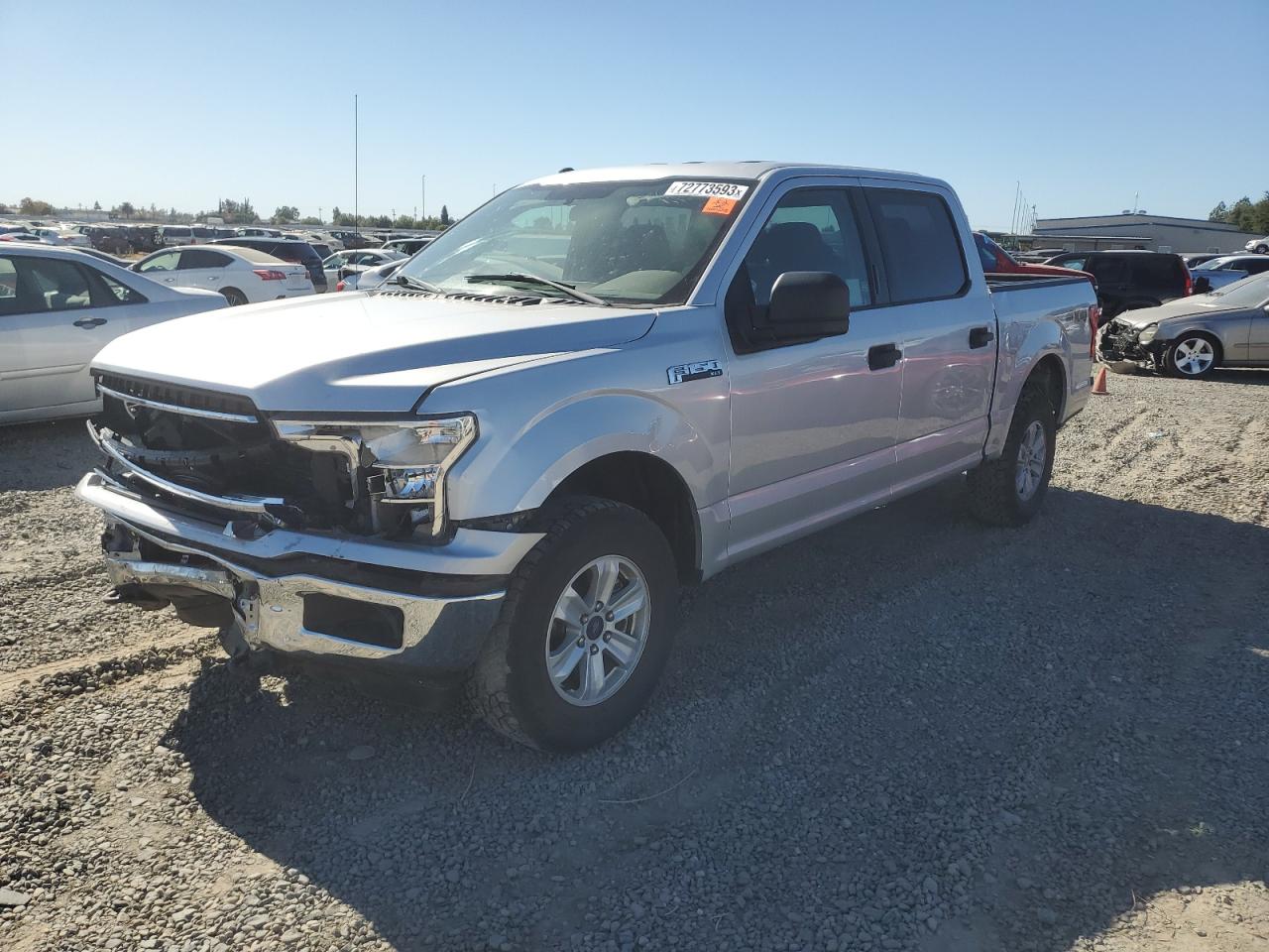 2018 Ford F150 Supercrew VIN: 1FTEW1EB4JKD37426 Lot: 72773593