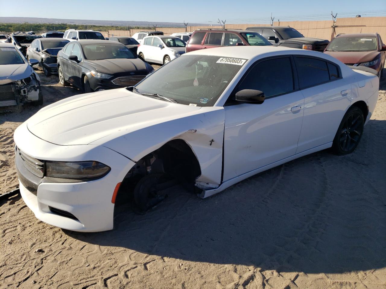 2019 Dodge Charger Sxt VIN: 2C3CDXBG5KH580868 Lot: 38713574