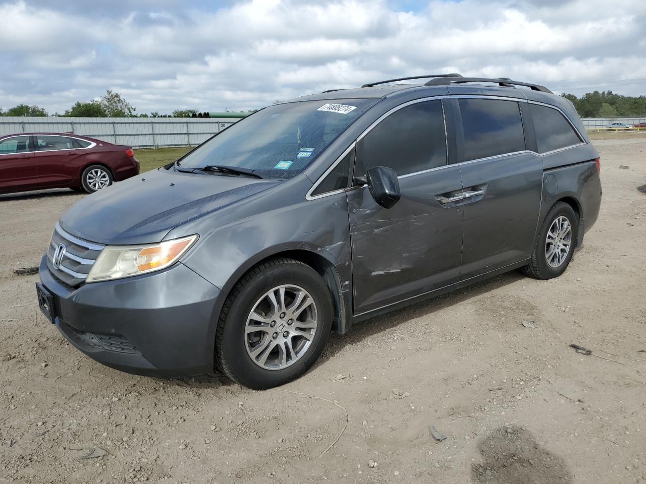 2011 Honda Odyssey Exl VIN: 5FNRL5H67BB086156 Lot: 74808274