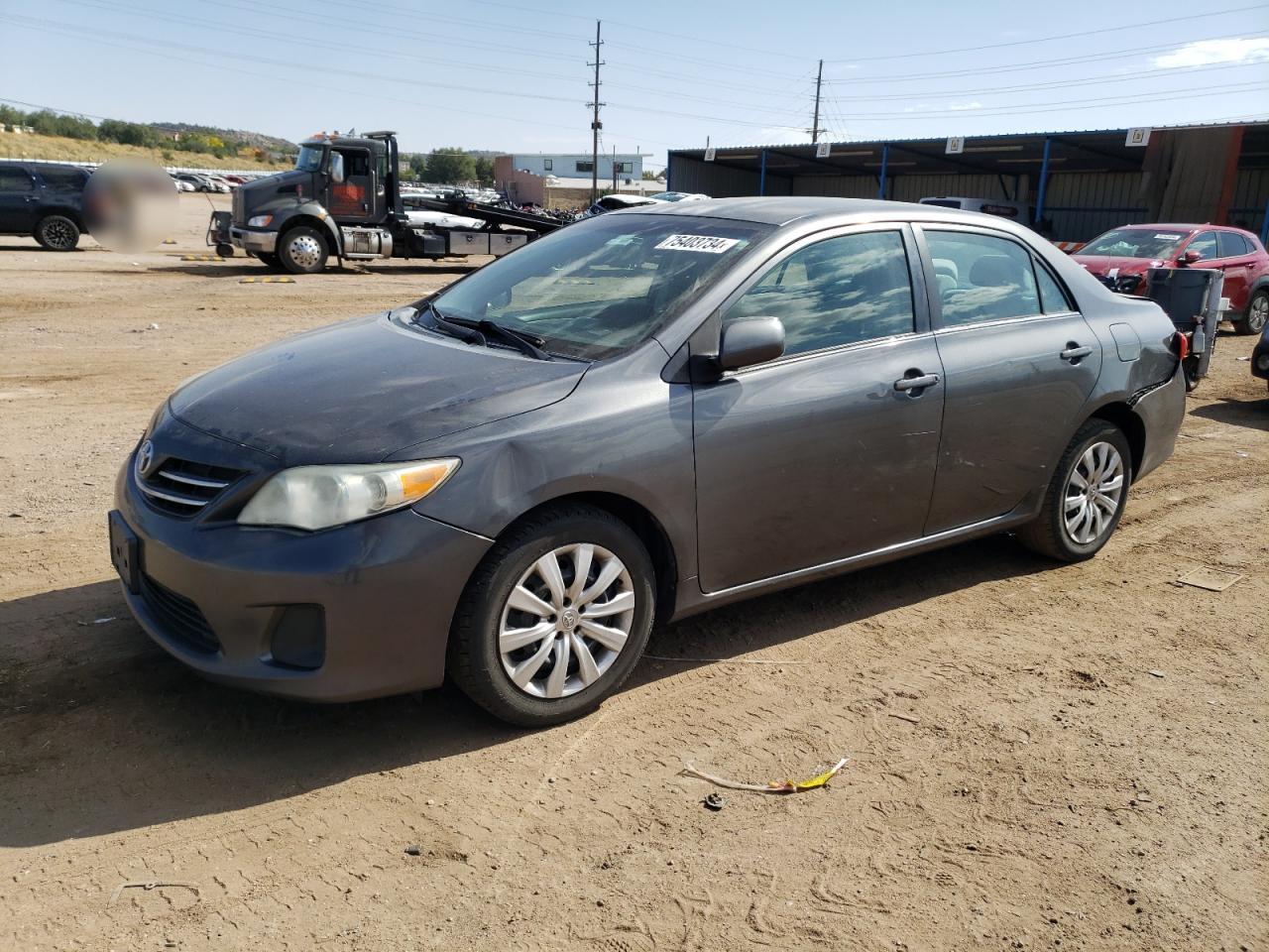 2013 Toyota Corolla Base VIN: 2T1BU4EE6DC028146 Lot: 75403734