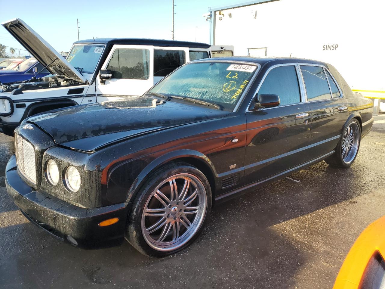 2005 Bentley Arnage T VIN: SCBLF34F15CX10660 Lot: 74883434