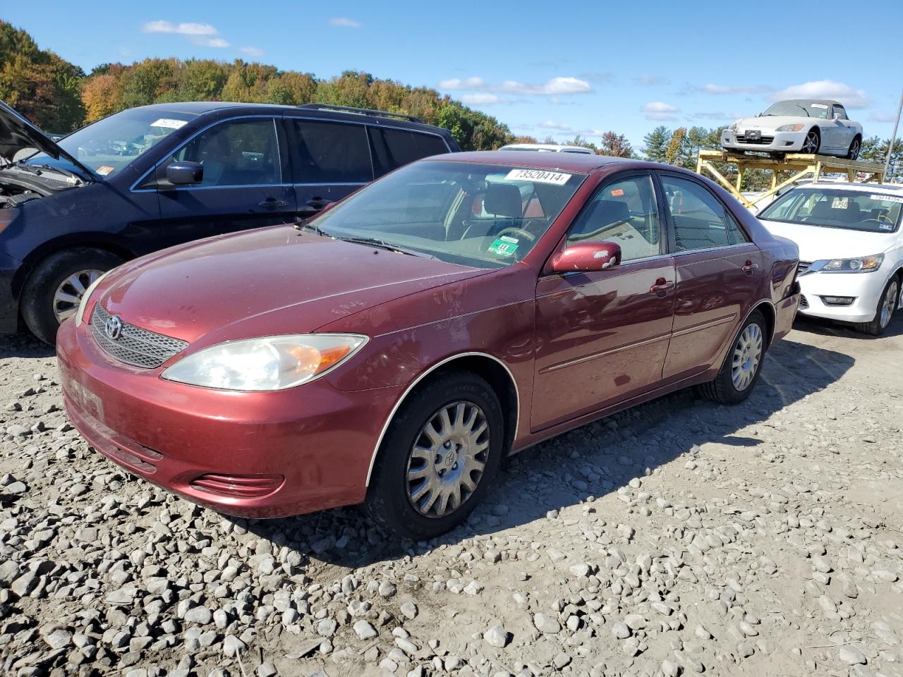 2002 Toyota Camry Le VIN: 4T1BE30K42U037945 Lot: 73520414