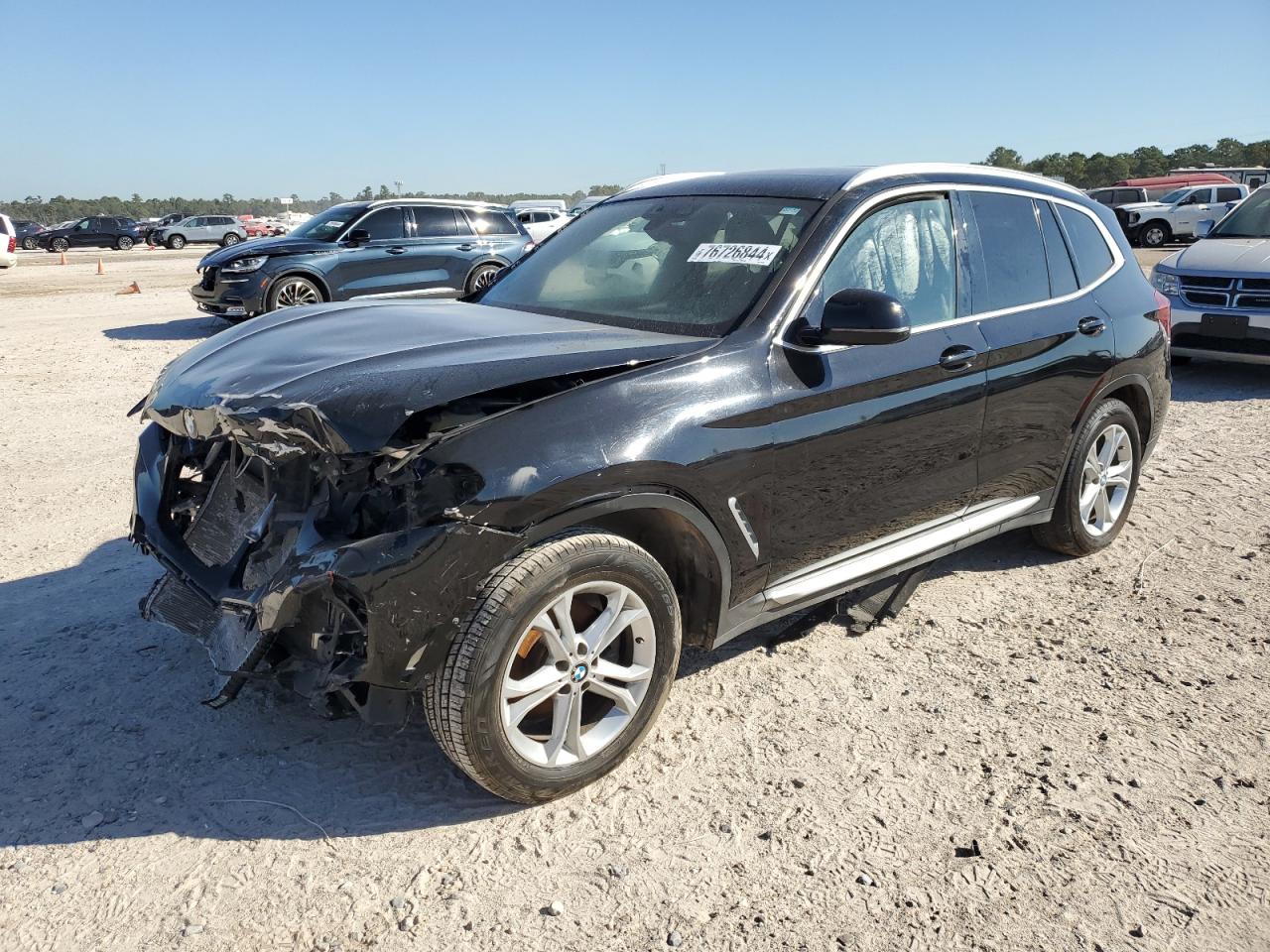 2019 BMW X3 Sdrive30I VIN: 5UXTR7C54KLF24418 Lot: 76726844