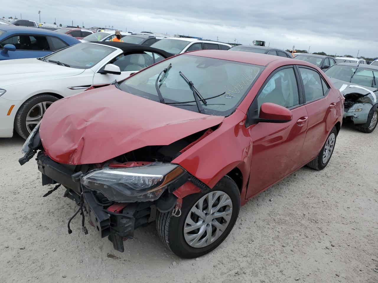 2017 Toyota Corolla L VIN: 2T1BURHEXHC884144 Lot: 76667634