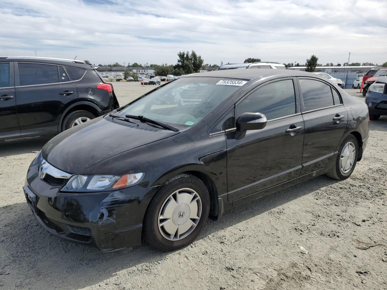 2009 Honda Civic Hybrid VIN: JHMFA36299S004680 Lot: 75325534