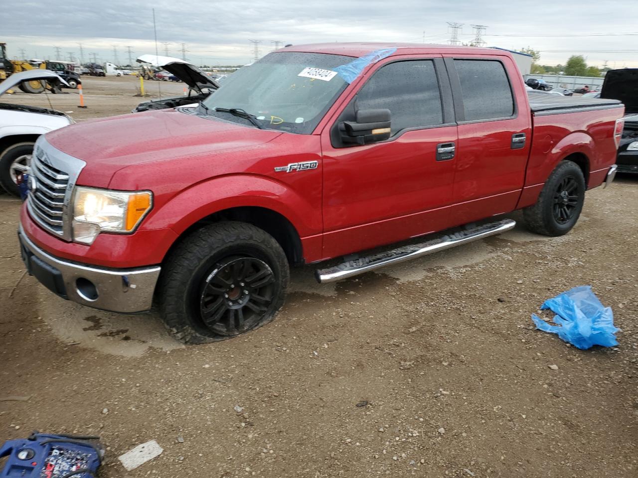 2012 Ford F150 Supercrew VIN: 1FTFW1CF4CKD89328 Lot: 74058404