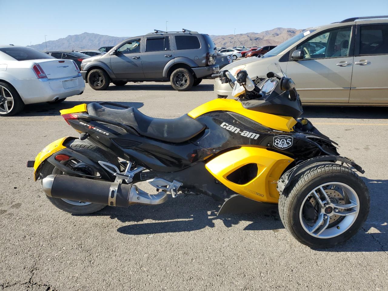 2008 Can-Am Spyder Roadster Rs VIN: 2BXJACA158V001938 Lot: 74121334