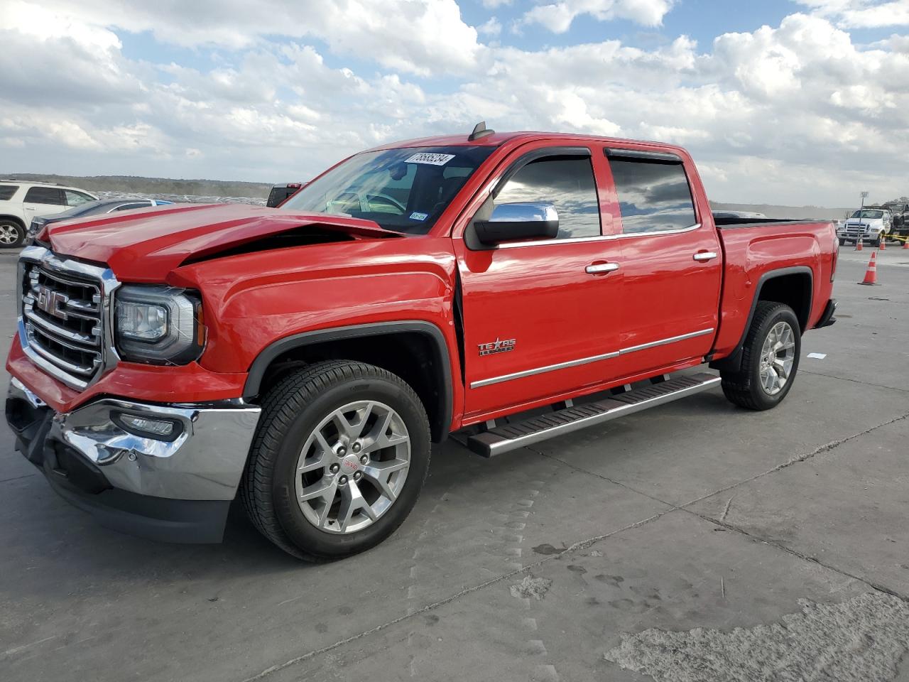 2018 GMC Sierra C1500 Slt VIN: 3GTP1NEC6JG600451 Lot: 78585234