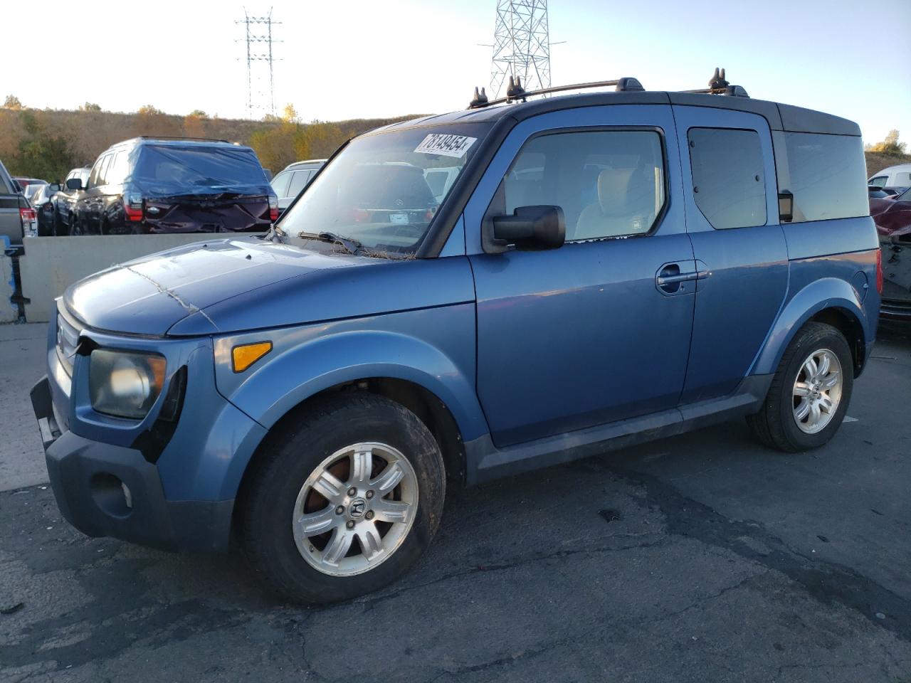 2007 Honda Element Ex VIN: 5J6YH28767L014397 Lot: 78149454