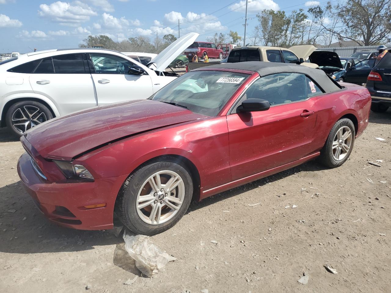 2014 Ford Mustang VIN: 1ZVBP8EM8E5222582 Lot: 77256594