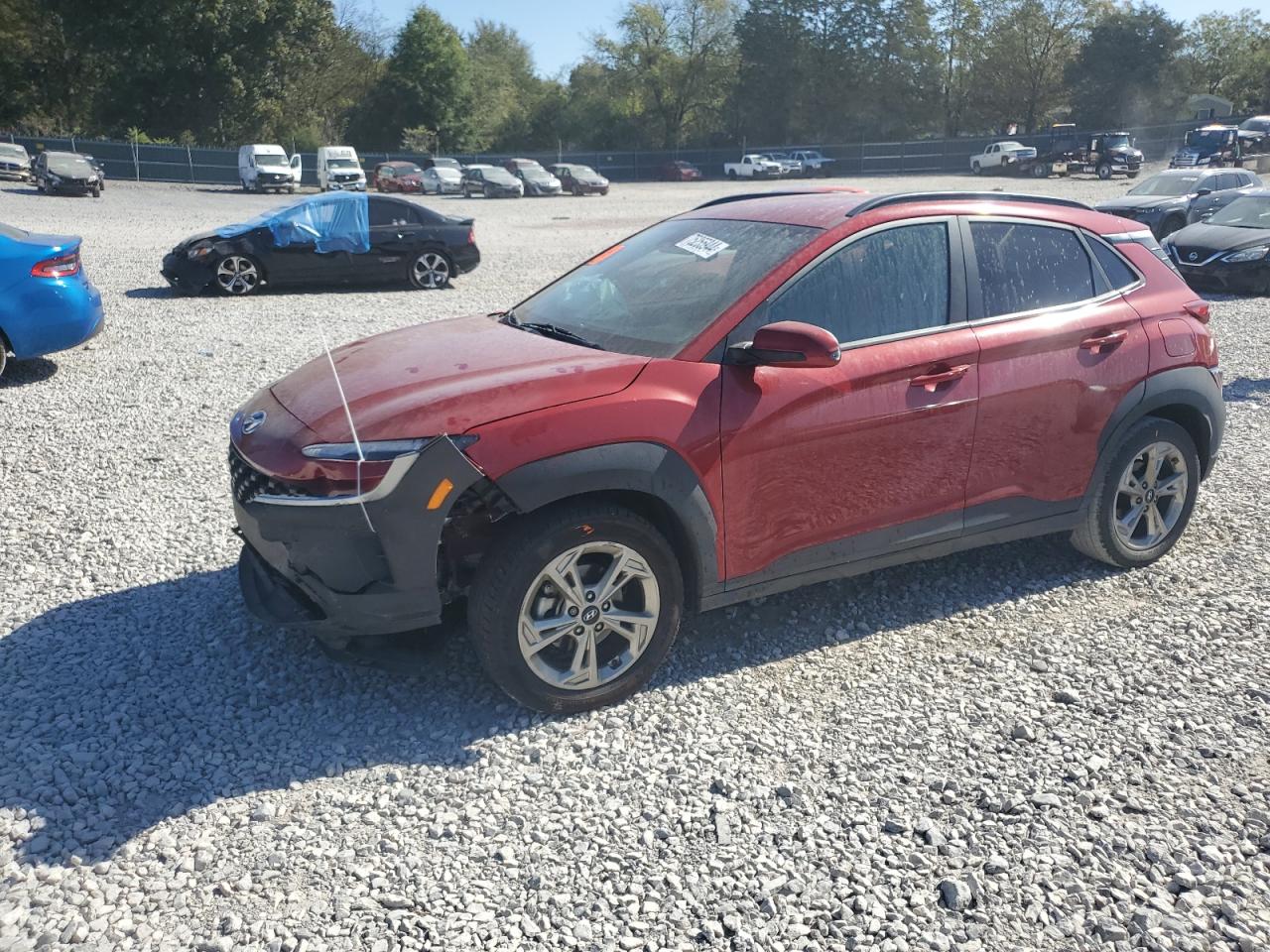 2022 Hyundai Kona Sel VIN: KM8K62AB5NU907549 Lot: 75255944