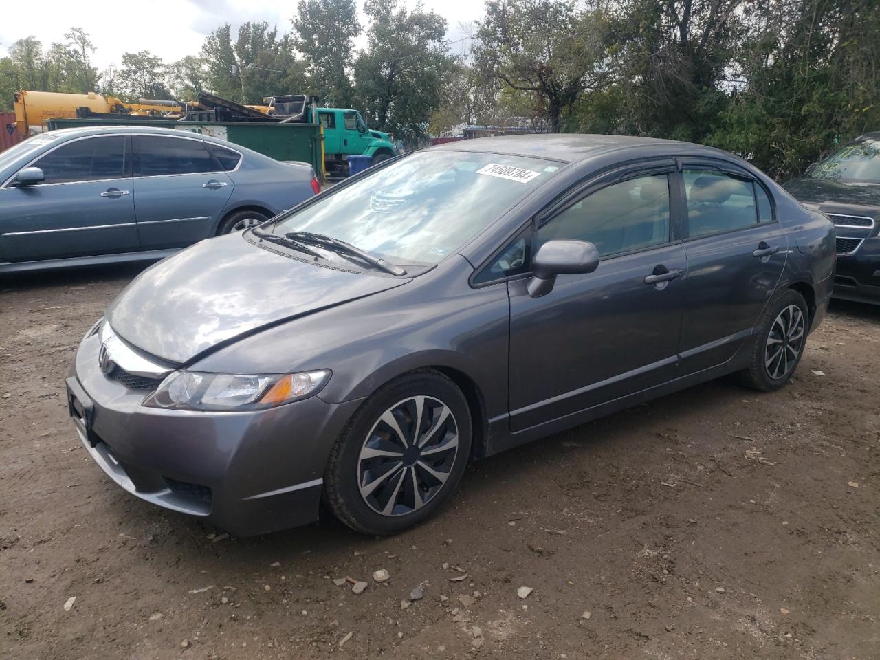 2011 Honda Civic Lx VIN: 2HGFA1F58BH304130 Lot: 74509784