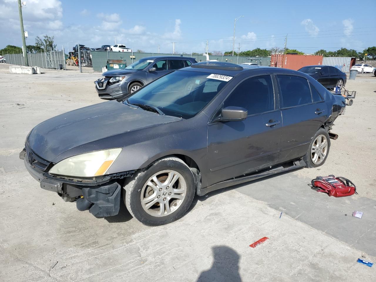 2006 Honda Accord Ex VIN: 1HGCM56856A101793 Lot: 78829324