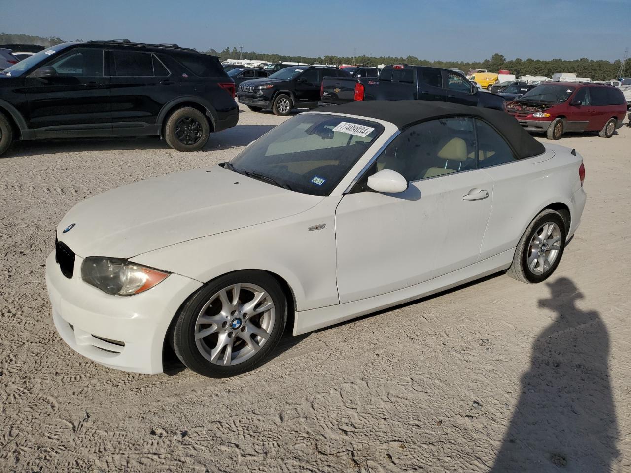 2009 BMW 128 I VIN: WBAUL73549VJ75132 Lot: 77409034