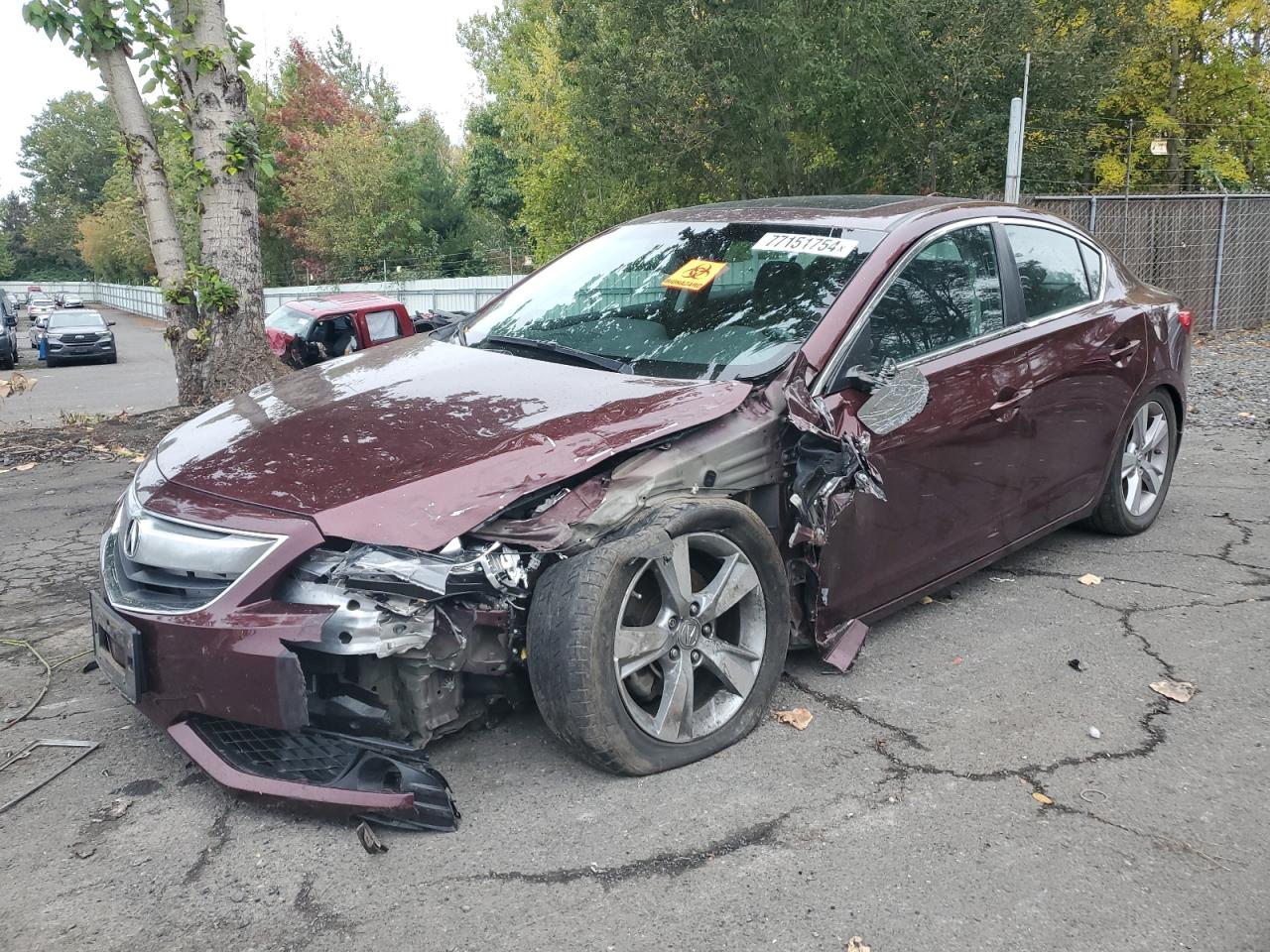 2014 Acura Ilx 24 Premium VIN: 19VDE2E57EE000555 Lot: 77151754