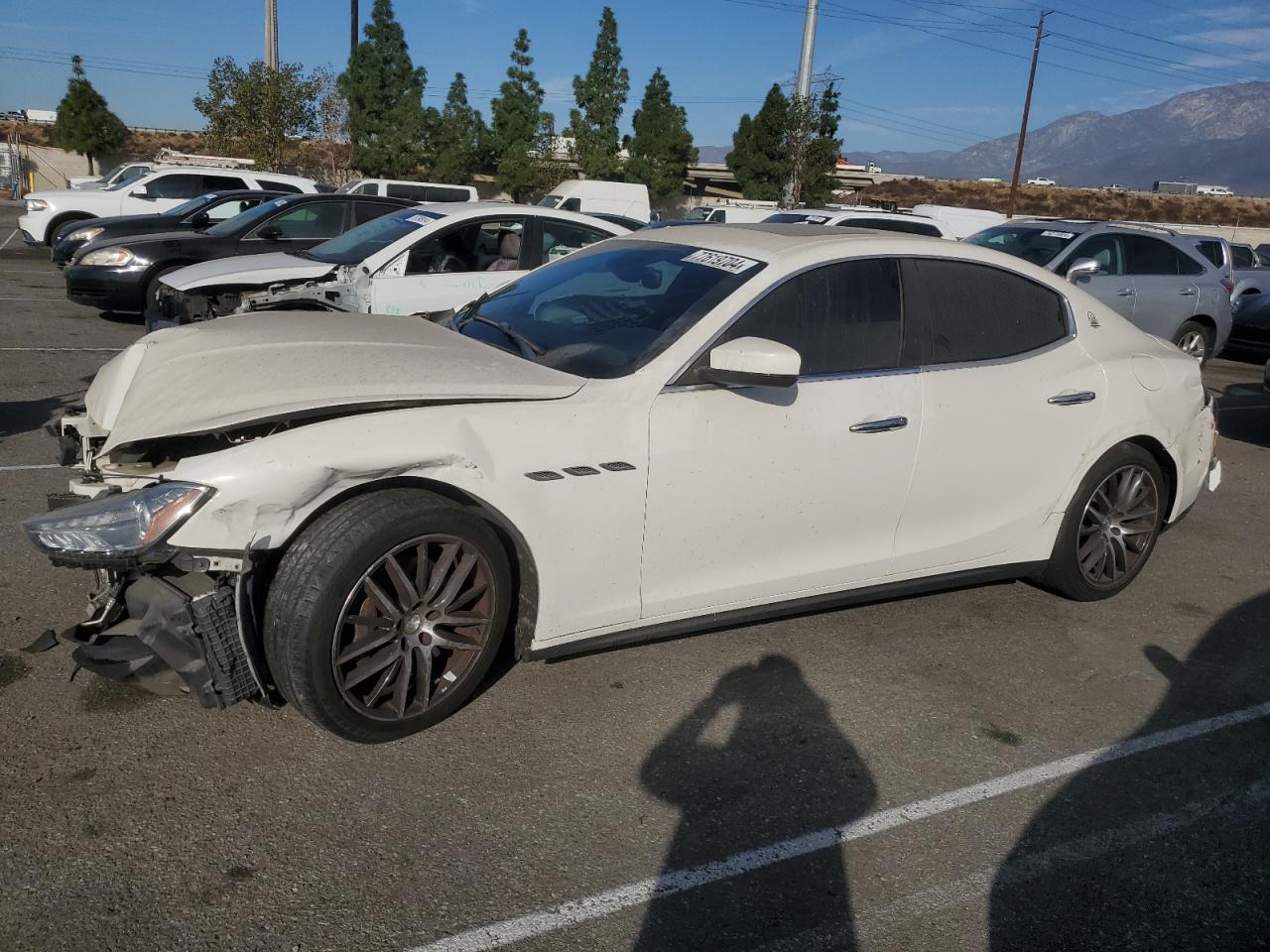 2017 Maserati Ghibli VIN: ZAM57XSA4H1238256 Lot: 77619704