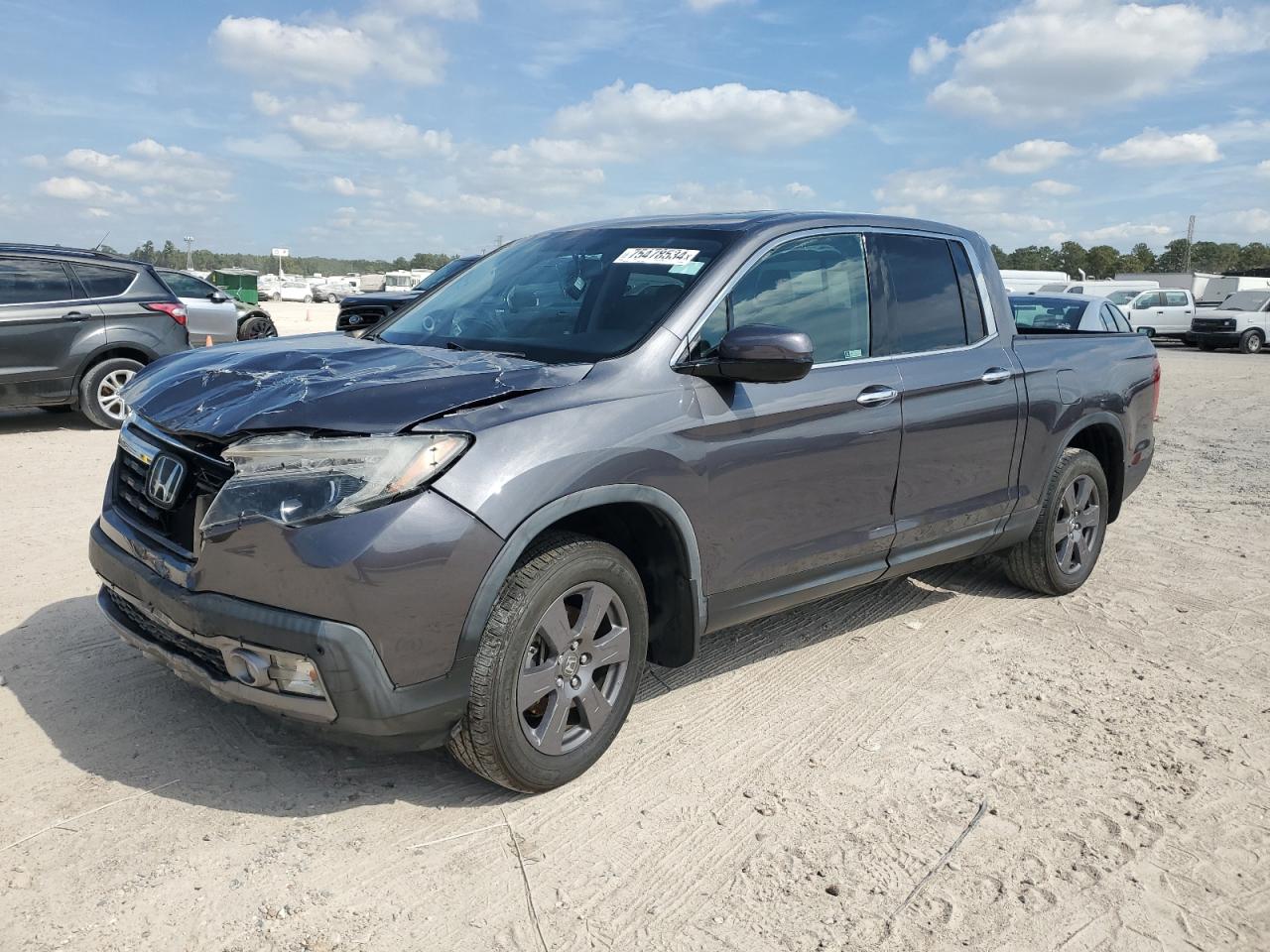 2020 Honda Ridgeline Rtl VIN: 5FPYK3F79LB004029 Lot: 75478534