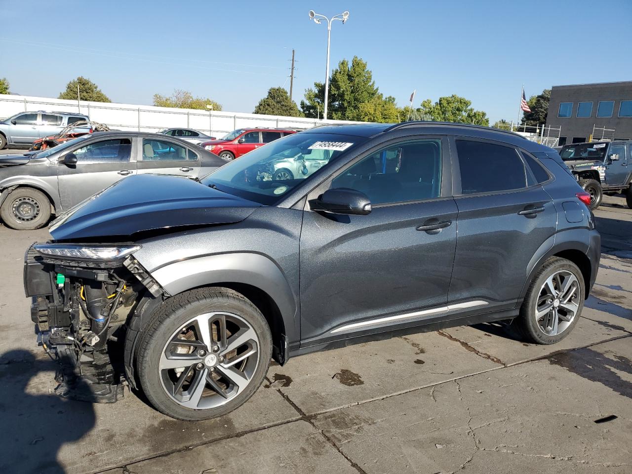 2018 Hyundai Kona Limited VIN: KM8K3CA51JU164827 Lot: 74958444