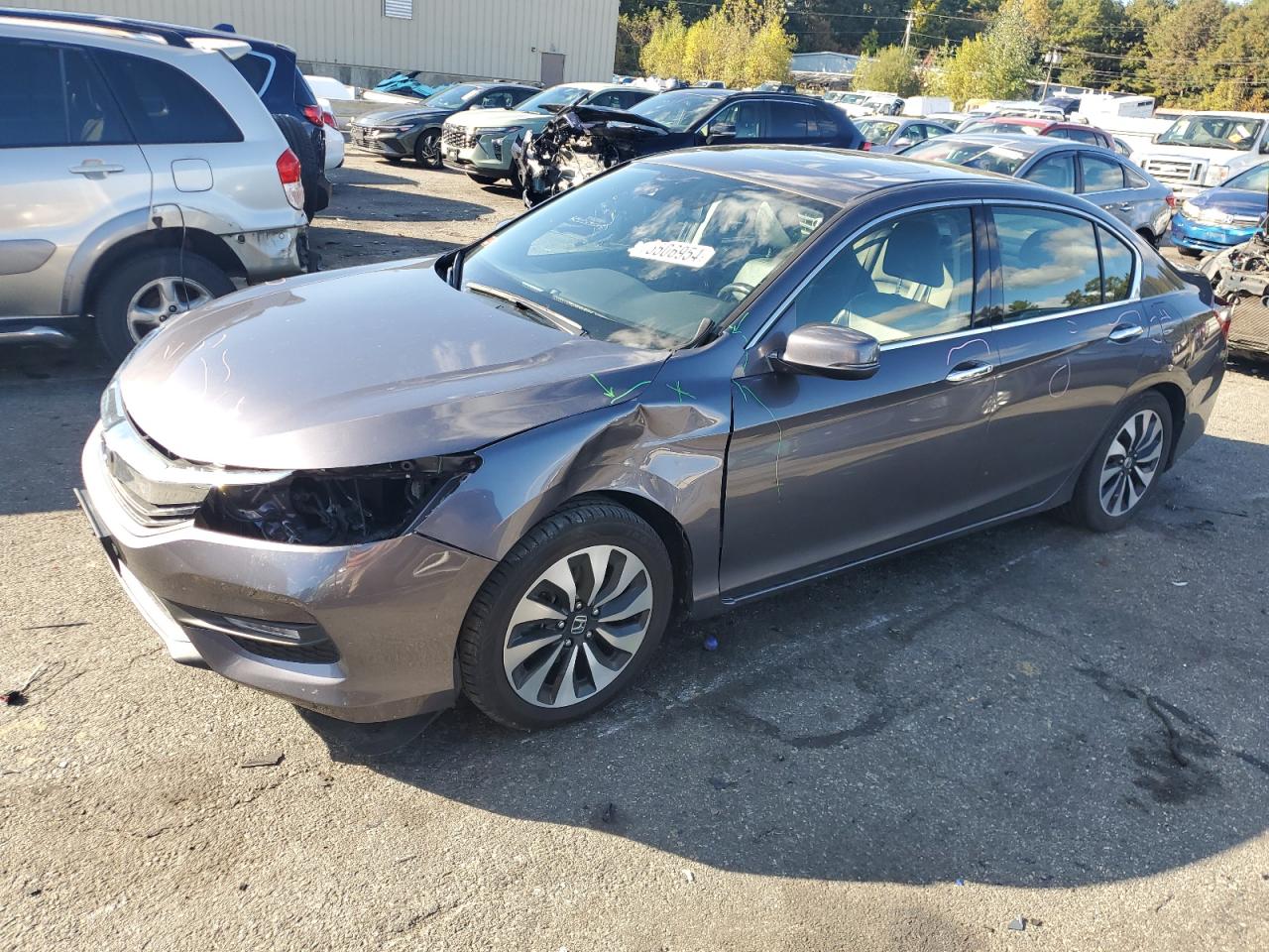 2017 Honda Accord Hybrid Exl VIN: JHMCR6F58HC029649 Lot: 74991894