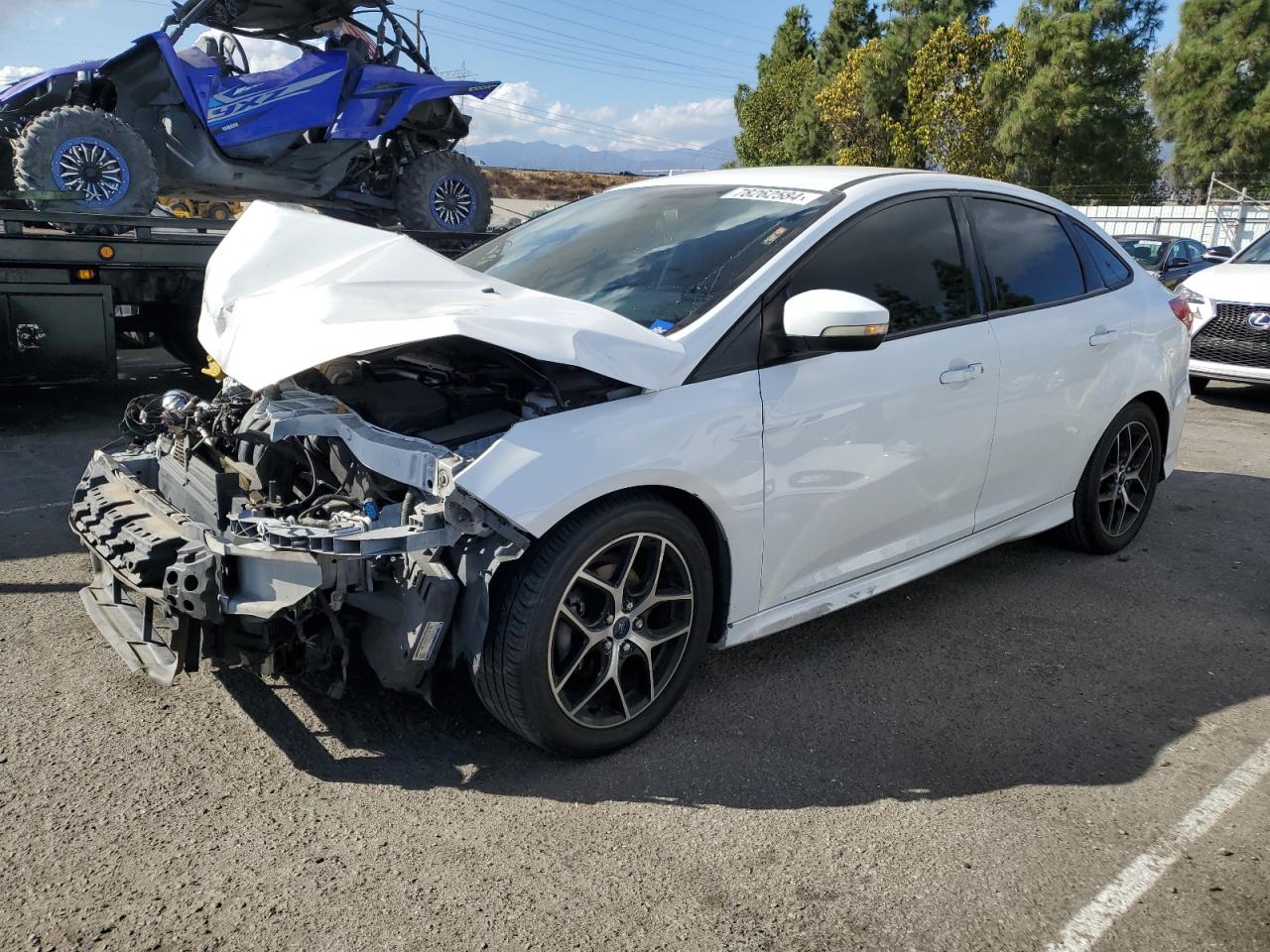 2016 Ford Focus Se VIN: 1FADP3F27GL263107 Lot: 78262584