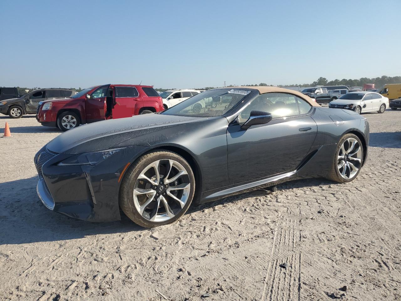 2021 Lexus Lc 500 VIN: JTHKPAAY6MA100231 Lot: 74352884