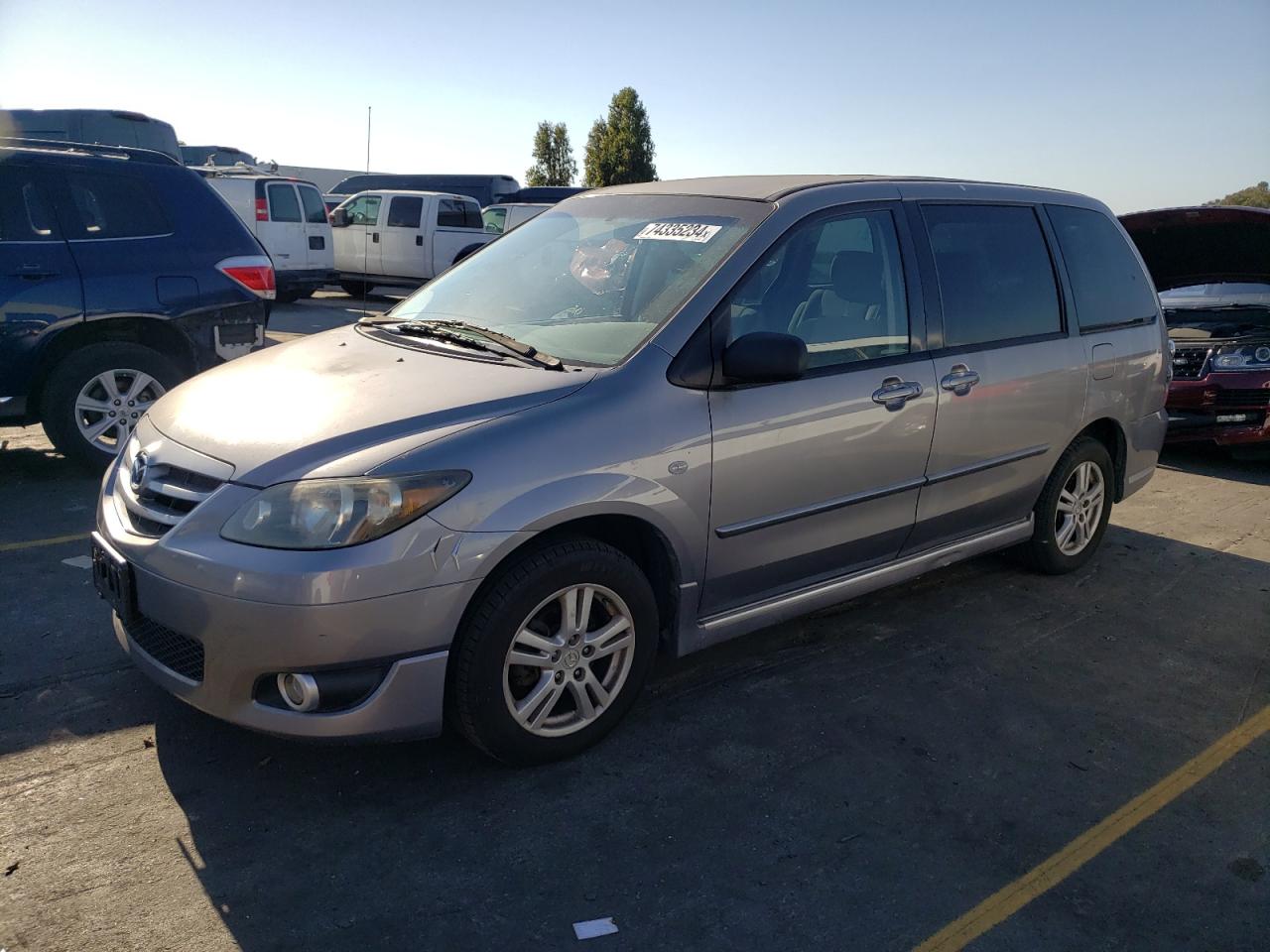 2004 Mazda Mpv Wagon VIN: JM3LW28AX40506050 Lot: 74335234