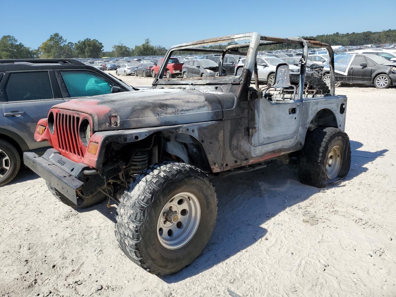 1997 Jeep Wrangler / Tj Se VIN: 1J4FY29P7VP492355 Lot: 76332794