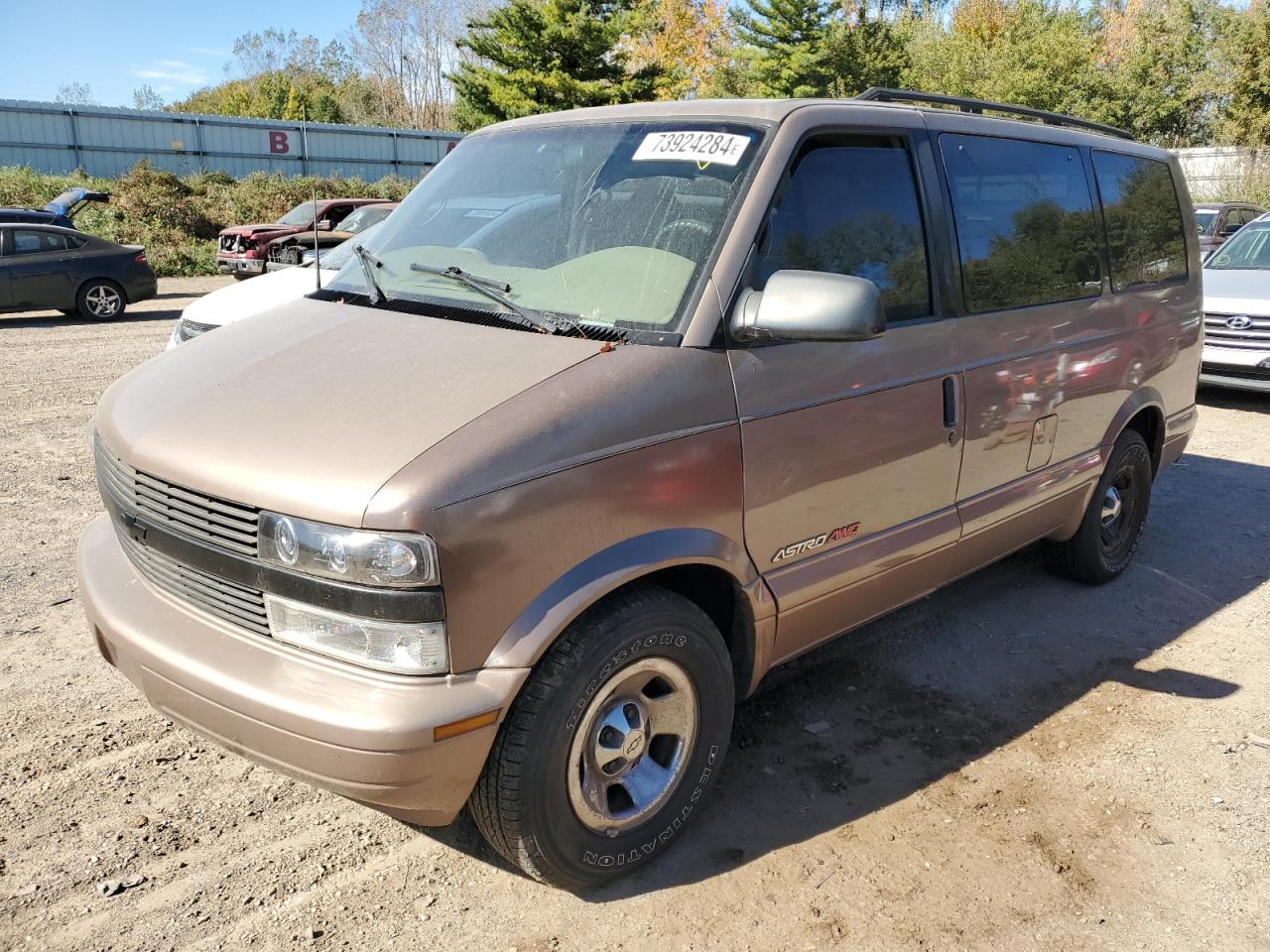 1999 Chevrolet Astro VIN: 1GNEL19WXXB155414 Lot: 73924284