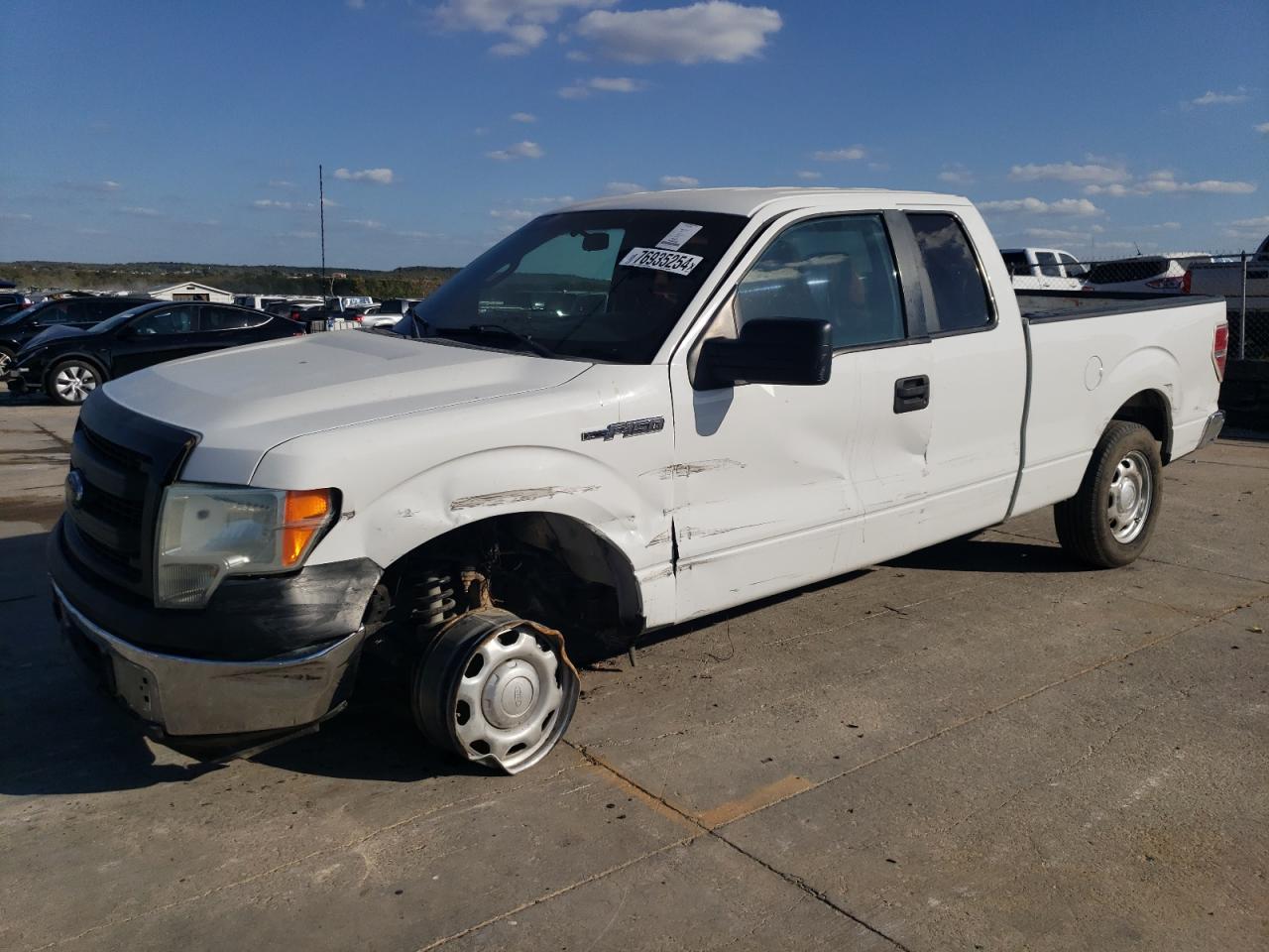 2013 Ford F150 Super Cab VIN: 1FTEX1CM0DFA94499 Lot: 76935254