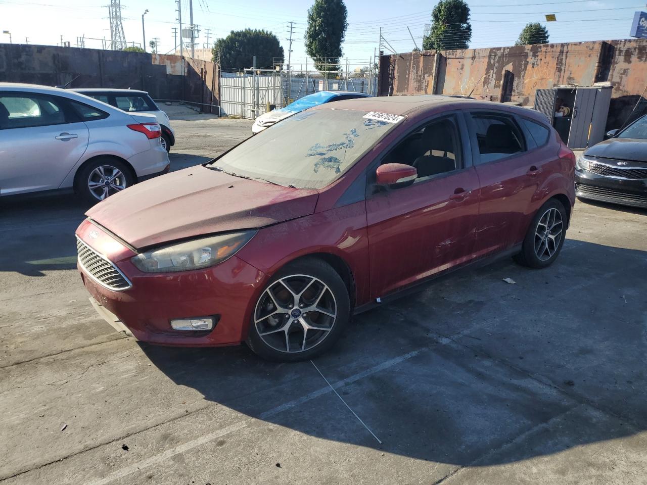 2017 Ford Focus Sel VIN: 1FADP3M25HL314656 Lot: 74567024