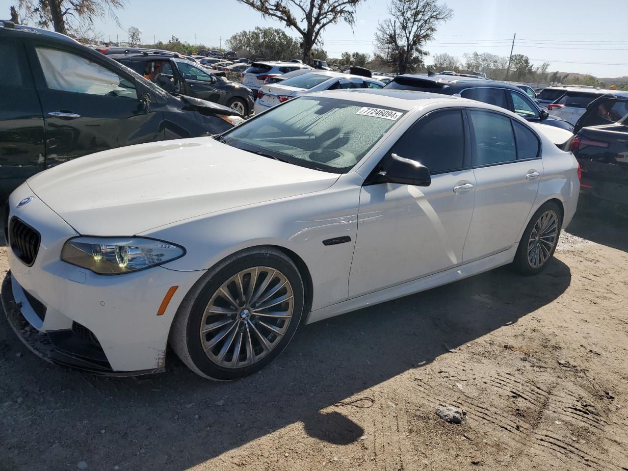 2013 BMW 550 I VIN: WBAFR9C51DD227253 Lot: 77246094