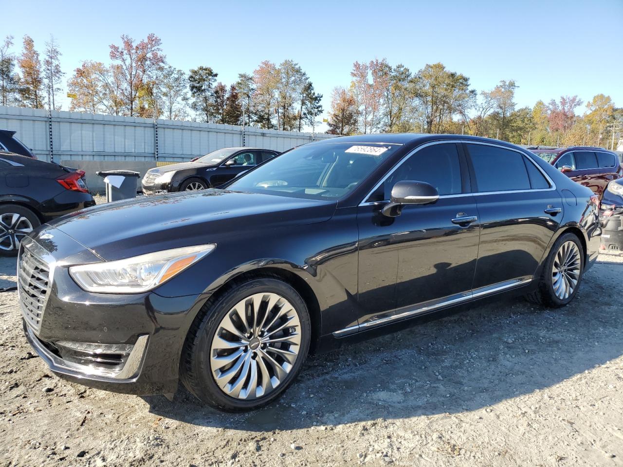 2018 Genesis G90 Premium VIN: KMHG34JA9JU043049 Lot: 76592864