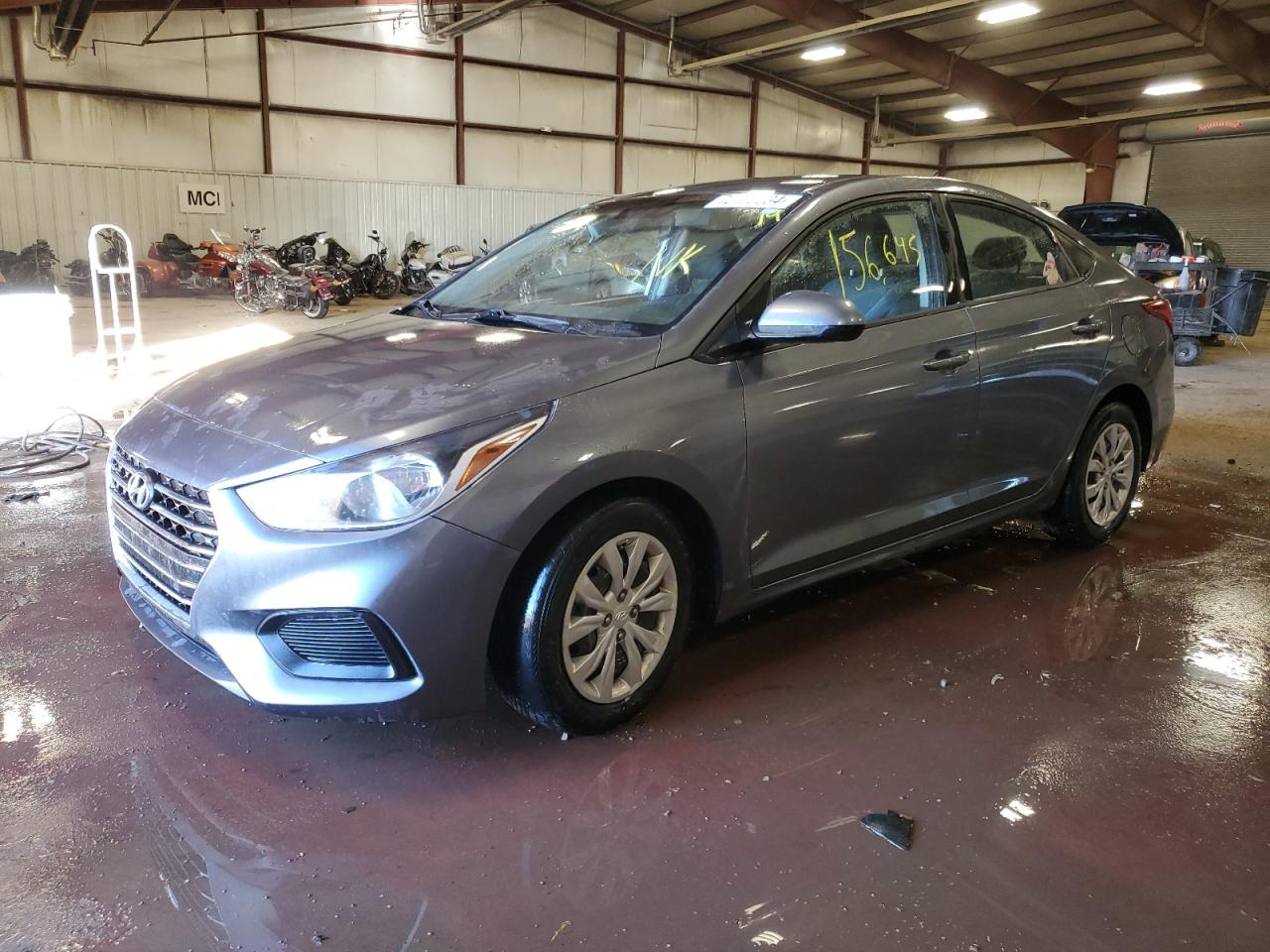 2019 Hyundai Accent Se VIN: 3KPC24A35KE076380 Lot: 75498284