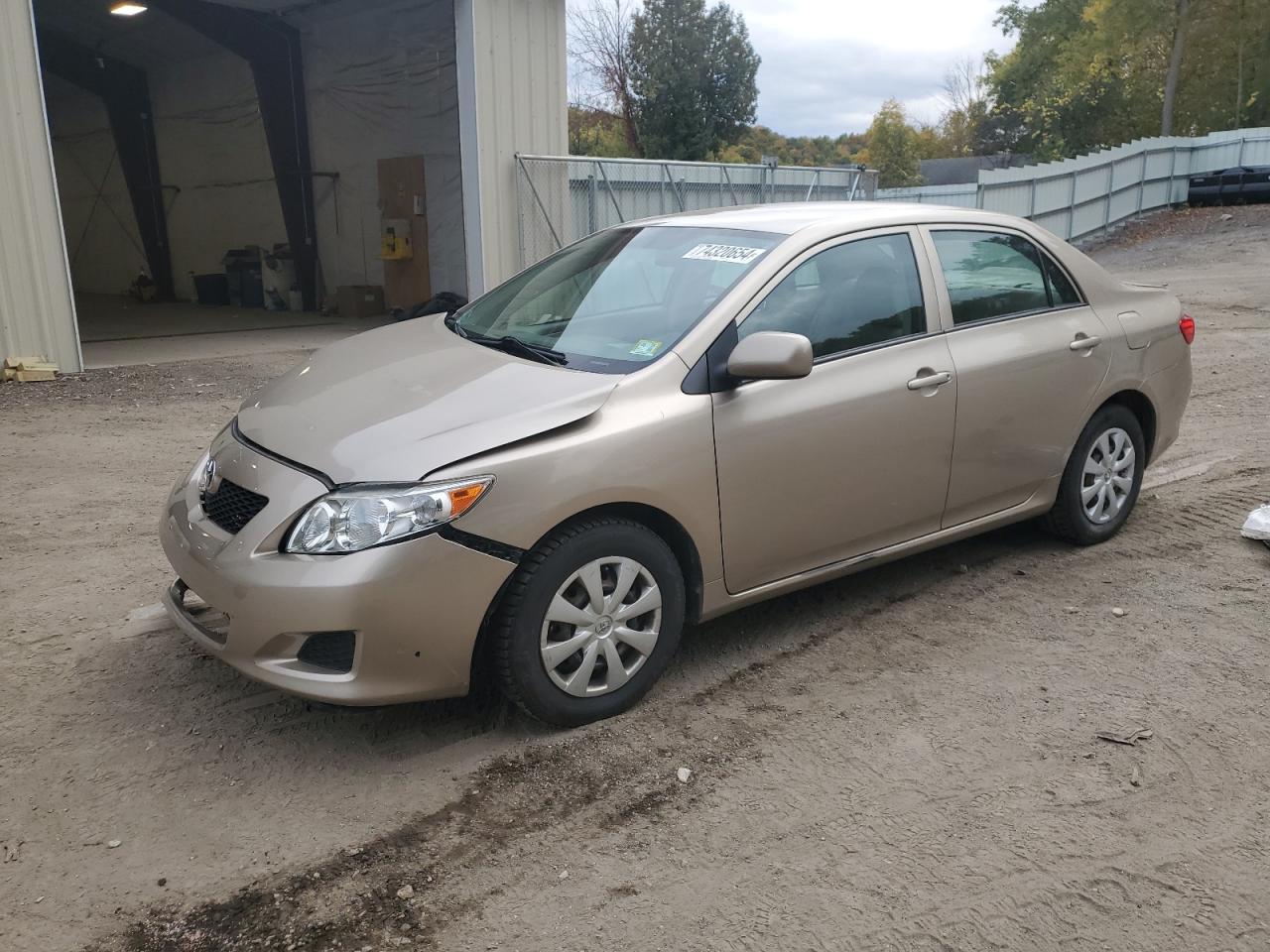 2010 Toyota Corolla Base VIN: 2T1BU4EE0AC458329 Lot: 74320654