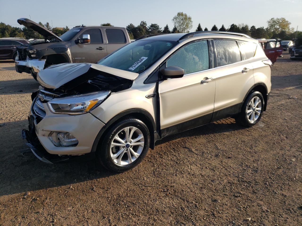 2018 Ford Escape Se VIN: 1FMCU0GD5JUD15795 Lot: 75744304