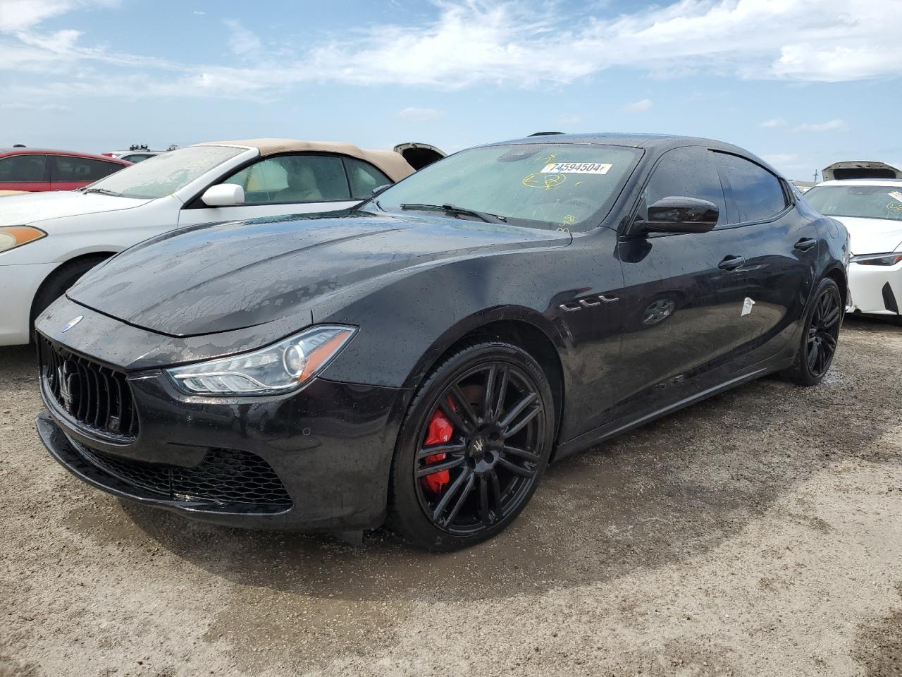 2017 Maserati Ghibli S VIN: ZAM57RTS6H1249973 Lot: 74594504