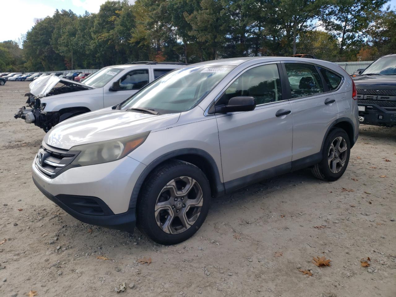 2013 Honda Cr-V Lx VIN: 3CZRM3H36DG700662 Lot: 75022284