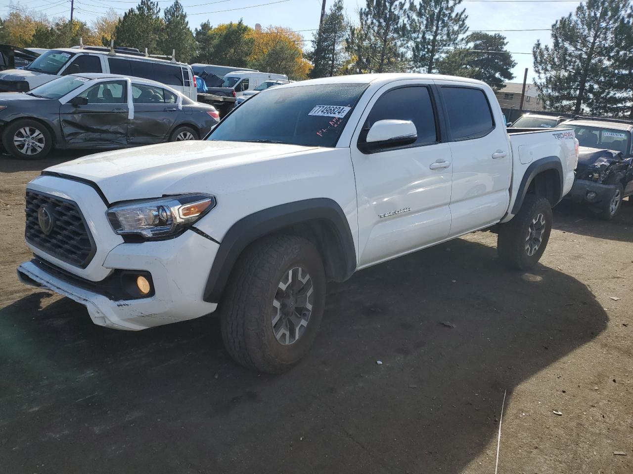 2022 Toyota Tacoma Double Cab VIN: 3TMCZ5AN1NM475008 Lot: 77496824