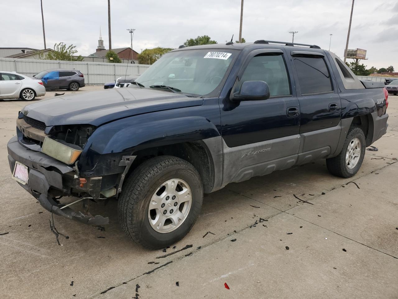 2004 Chevrolet Avalanche K1500 VIN: 3GNEK12T14G194401 Lot: 78070214