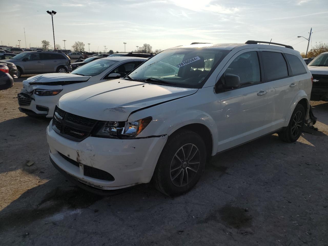 2018 Dodge Journey Se VIN: 3C4PDCAB1JT310022 Lot: 78160584