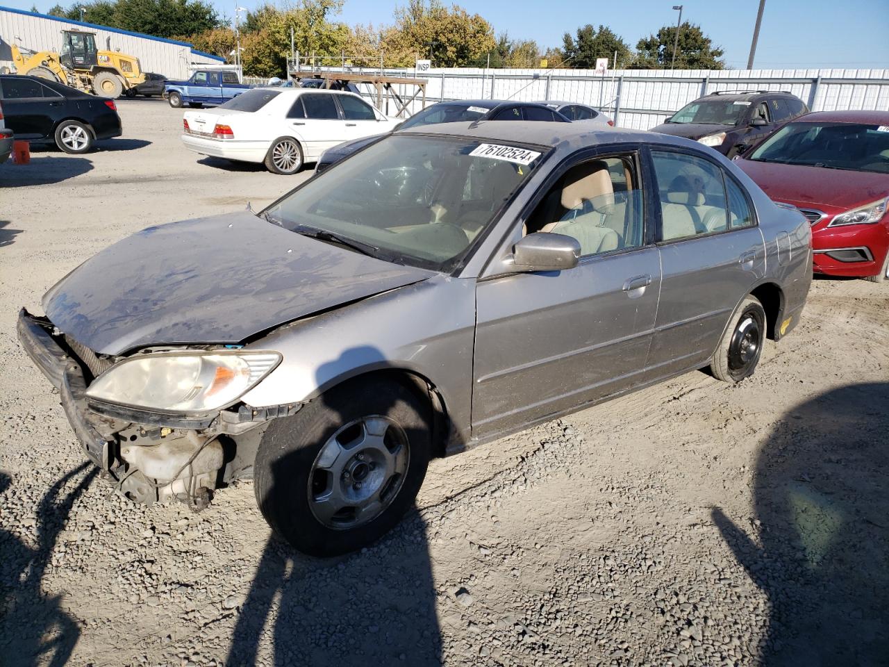 2005 Honda Civic Hybrid VIN: JHMES95665S006381 Lot: 76102524