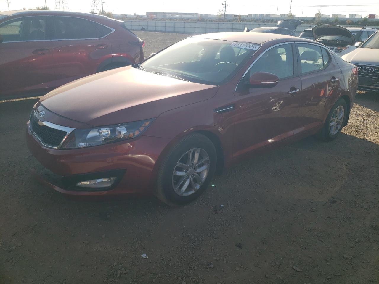 2013 Kia Optima Lx VIN: 5XXGM4A77DG227597 Lot: 77114034