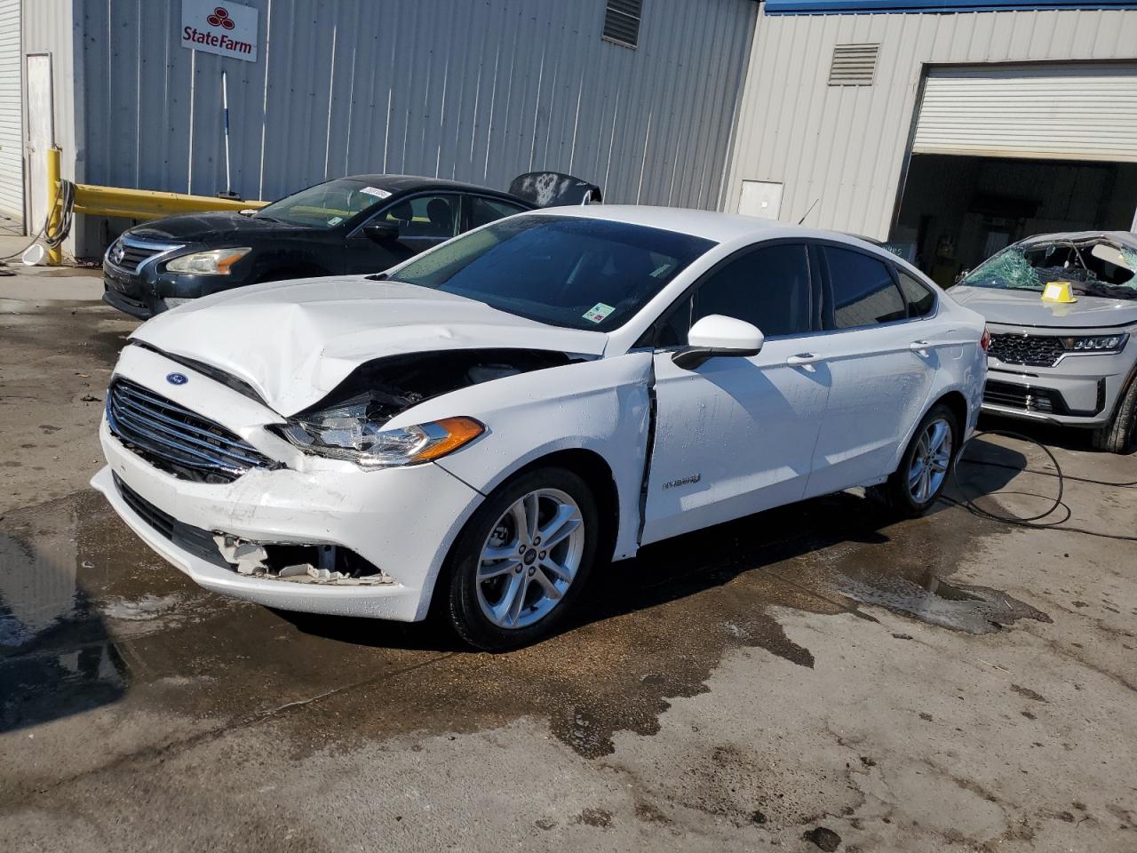 2018 Ford Fusion Se Hybrid VIN: 3FA6P0LUXJR190076 Lot: 78154624