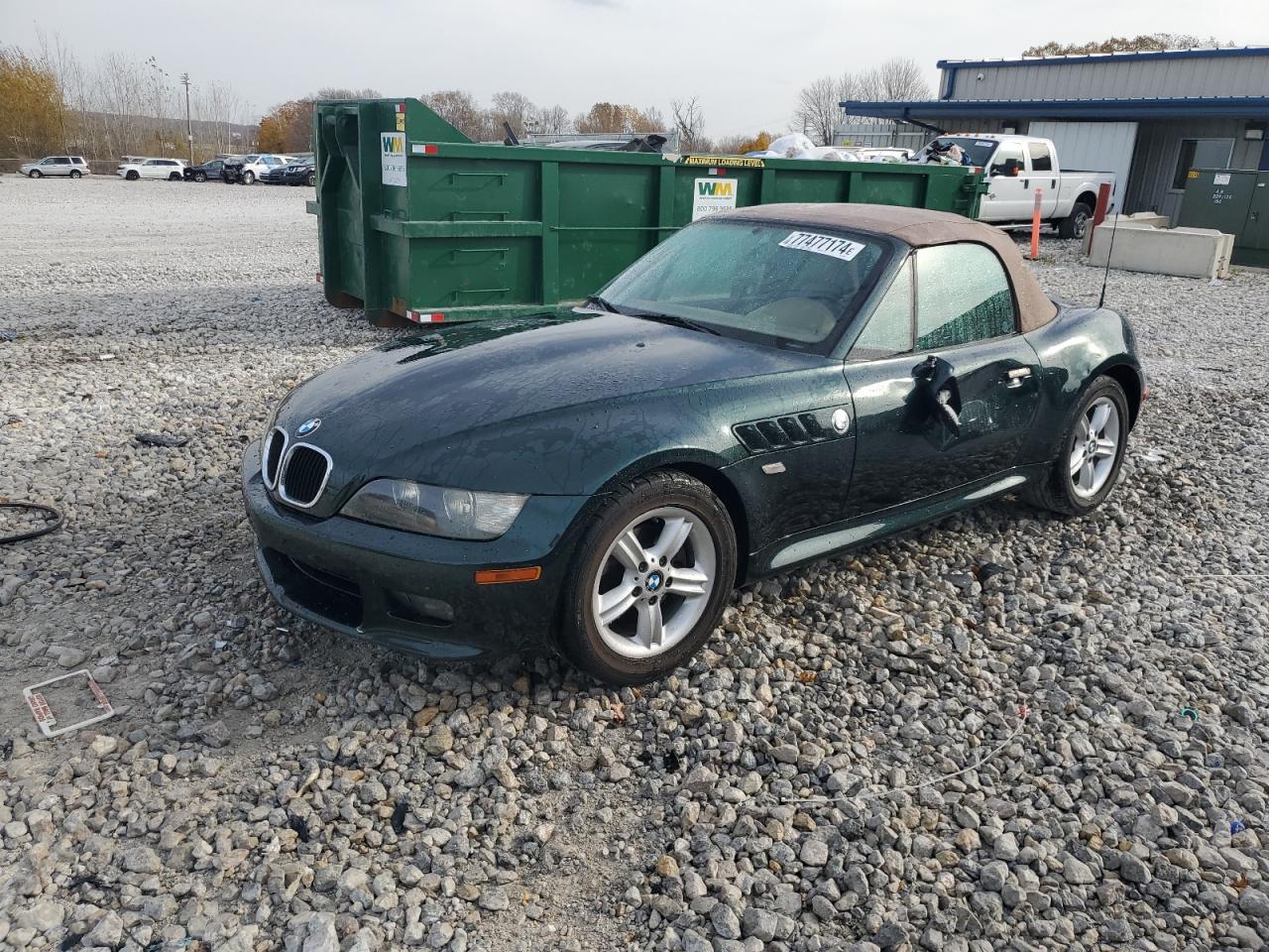 2001 BMW Z3 2.5 VIN: WBACN33421LK49587 Lot: 77477174