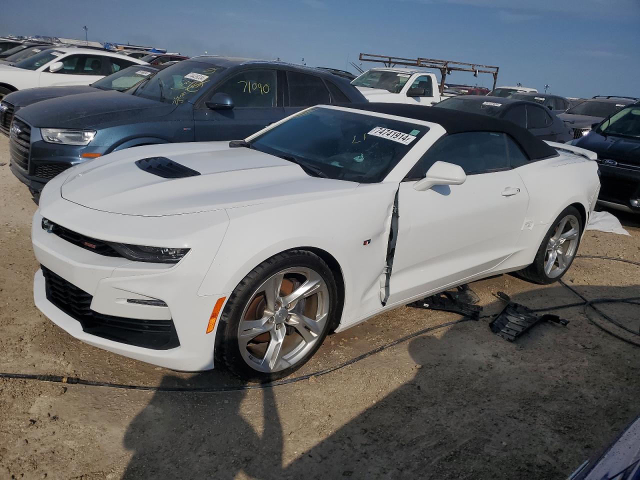 2020 Chevrolet Camaro Ss VIN: 1G1FH3D76L0126100 Lot: 74741914