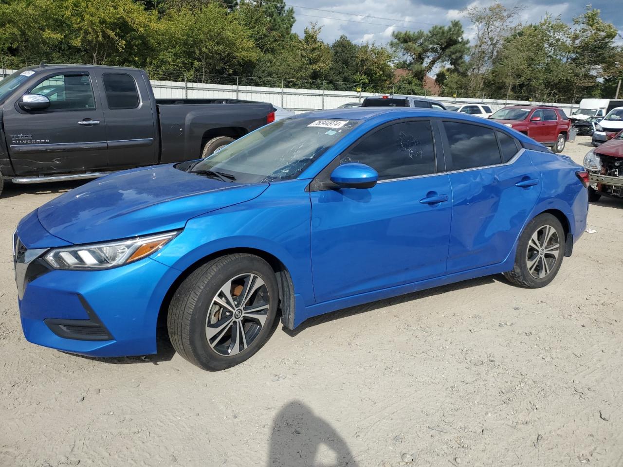 2021 Nissan Sentra Sv VIN: 3N1AB8CV0MY318249 Lot: 76344974